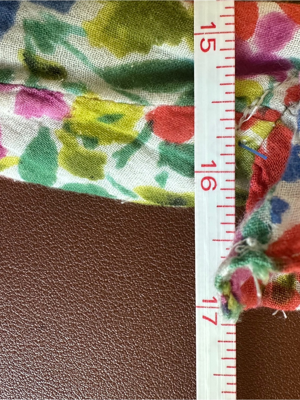 Derhy‎ Pink Multi Floral Smocked Mini Dress Flutter Sleeve Boho Size Medium - Picture 6 of 10